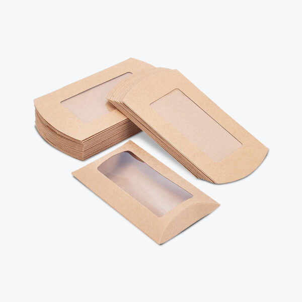 Custom Pillow Boxes with Window - Image 2