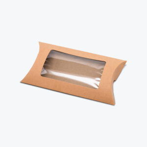 Custom Pillow Boxes with Window