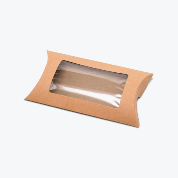 Custom Pillow Boxes with Window