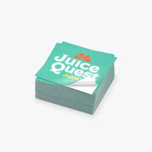 Custom Square Cut Labels