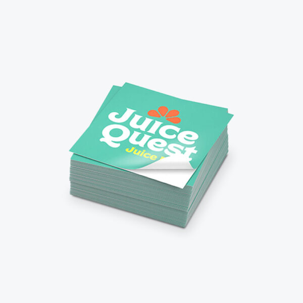 Custom Square Cut Labels
