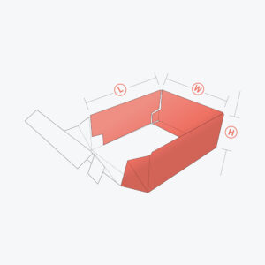 Double Wall Tray Boxes