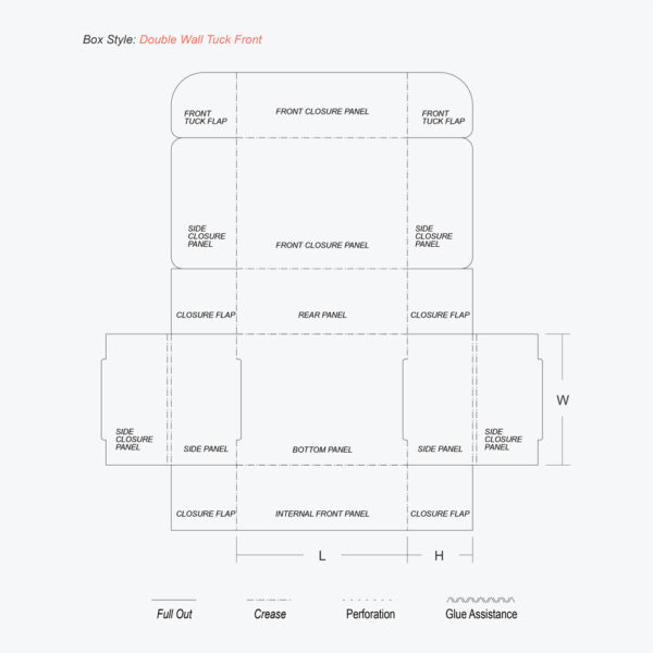 Double Wall Tuck Front Boxes - Image 3