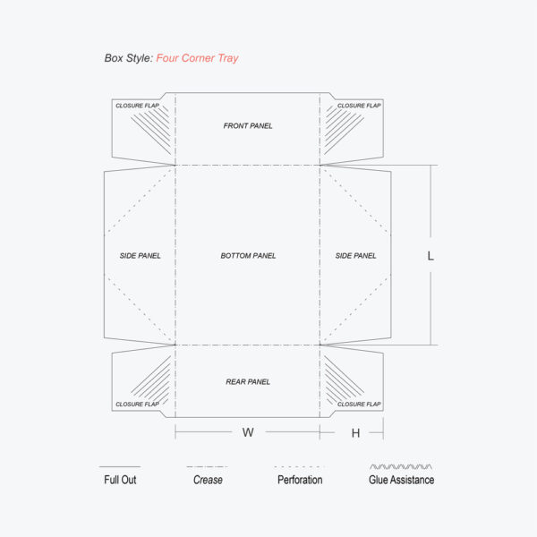 Four Corner Tray Boxes - Image 3