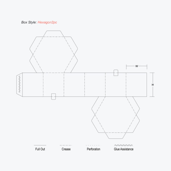 Hexagon 2 PC Boxes - Image 3