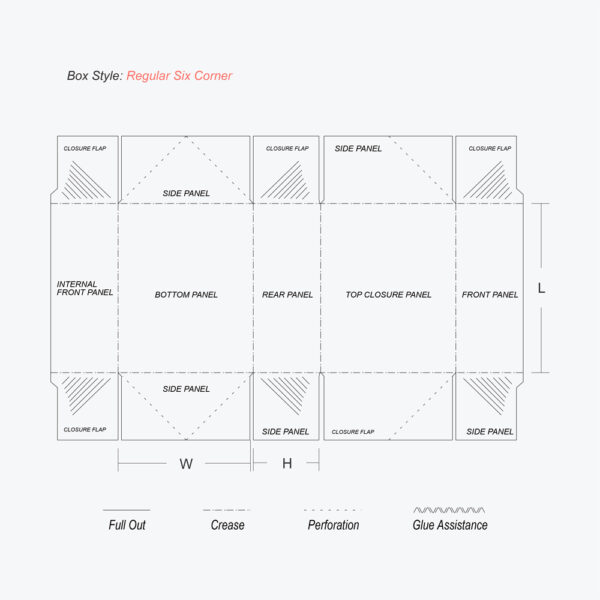 Regular Six Corner Boxes - Image 3