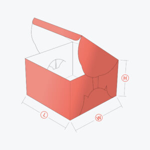 Self Lock Cake Boxes