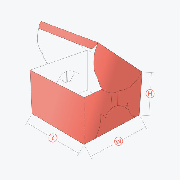 Self Lock Cake Boxes