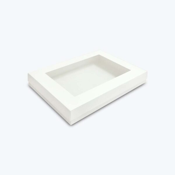 White Apparel Boxes with Lid - Image 2