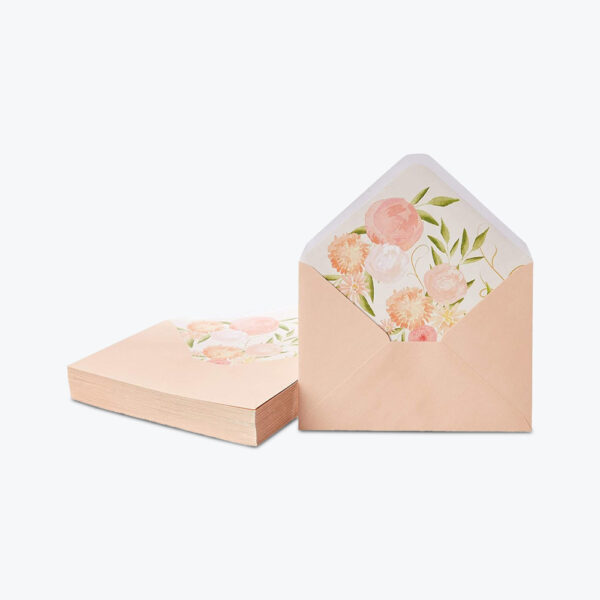 Custom Invitation Envelopes with Card Insert - Image 2