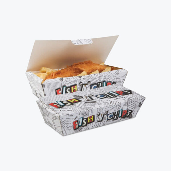 Fish & Chips Packaging Boxes Wholesale - Image 2