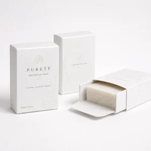 Custom White Soap Boxes